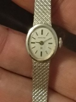 Hamilton 10kt gold filled woman's watch