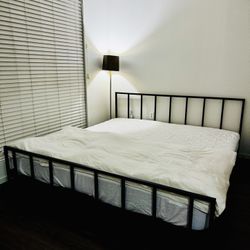 CB2 King Size Bed Frame - Great Condition!
