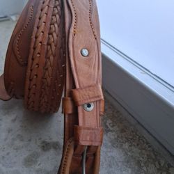 Vintage light  Brown  Leather, SOTO'S BELT