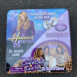 HANNAH MONTANA/Cheeta Girls DISNEY CD BOARD GAME 