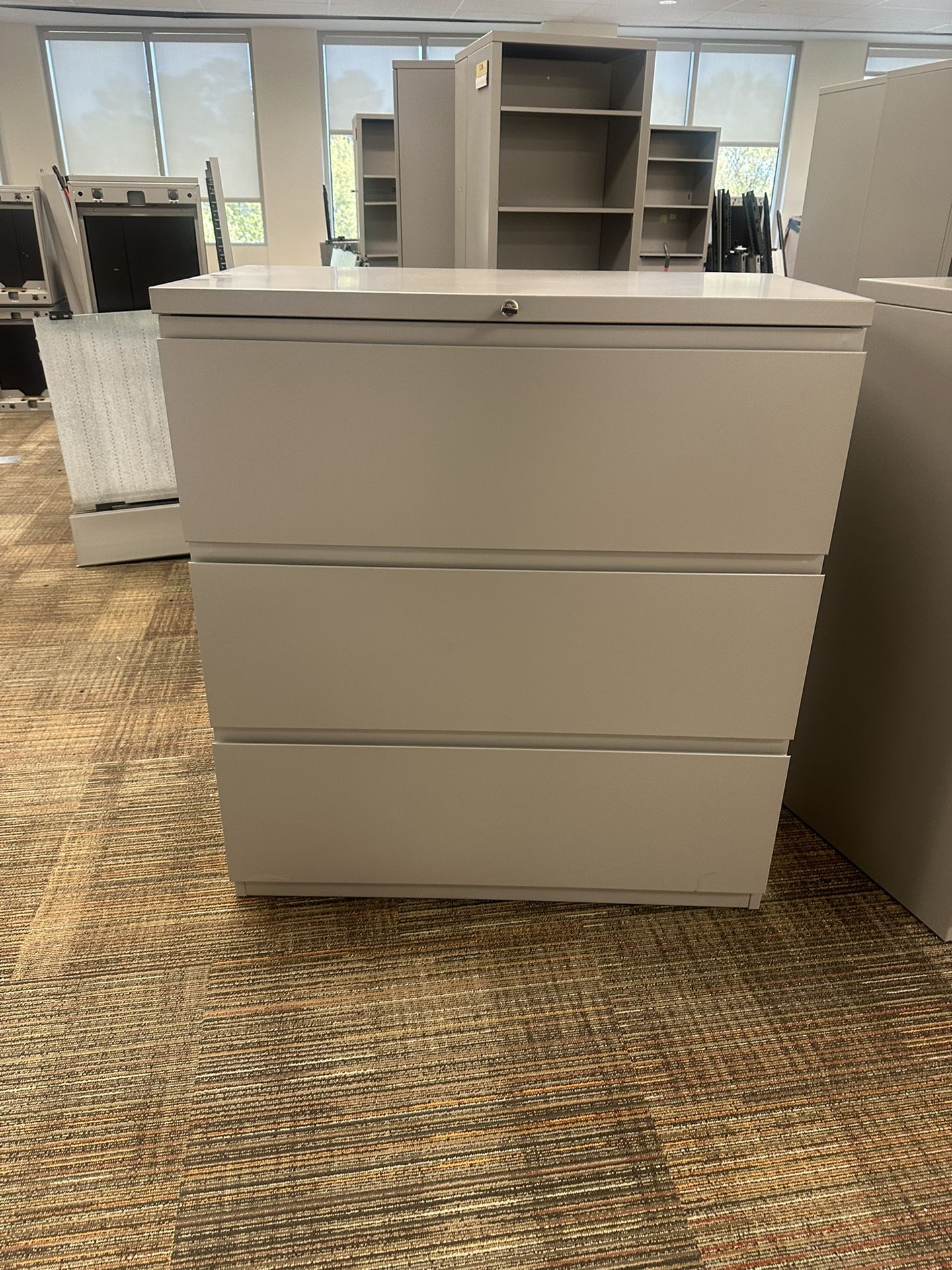 3-Drawer File Cabinet