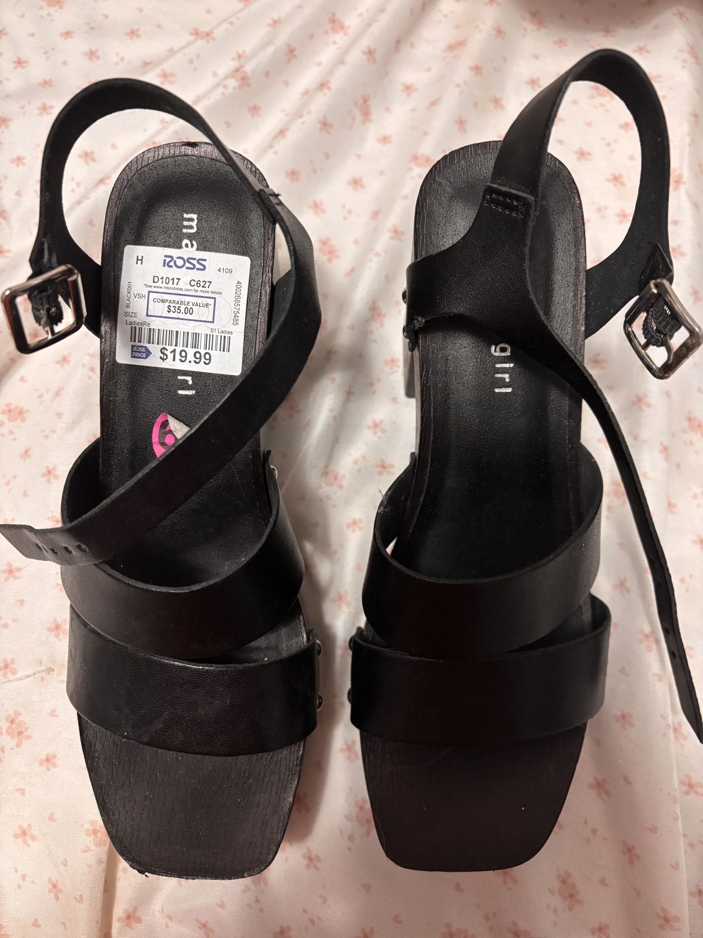 Black heels
