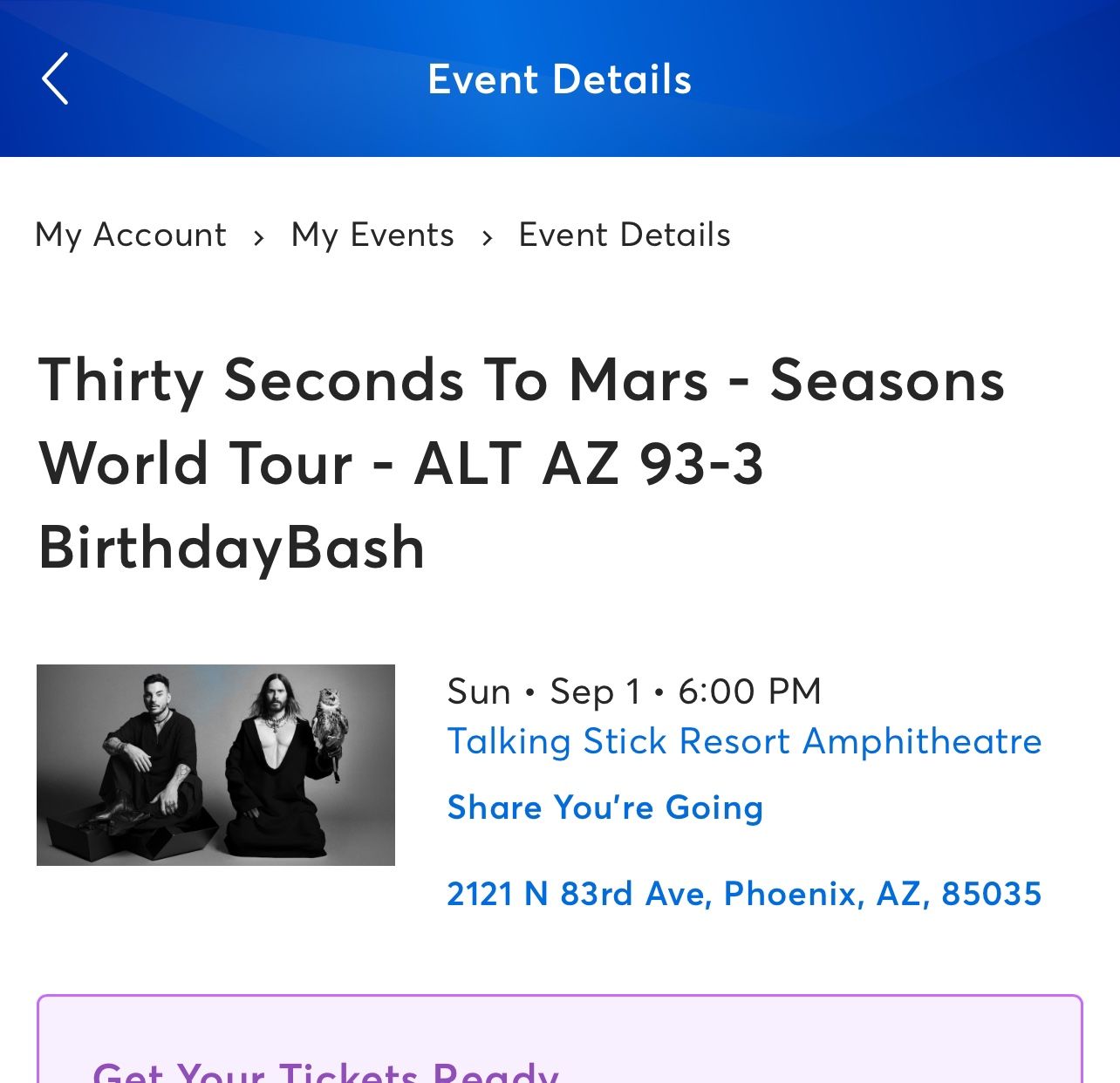 30 seconds to mars tickets