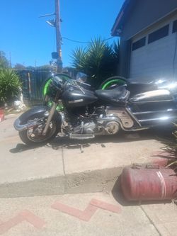 1973 Electra glide  Harley liberator