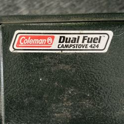 Coleman 2 Burner Dual Fuel Camp Stove