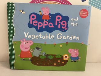 PEPPA PIG HARDCOVER BOOK - NEW -  10x12  “ VEGETABLE GARDEN”