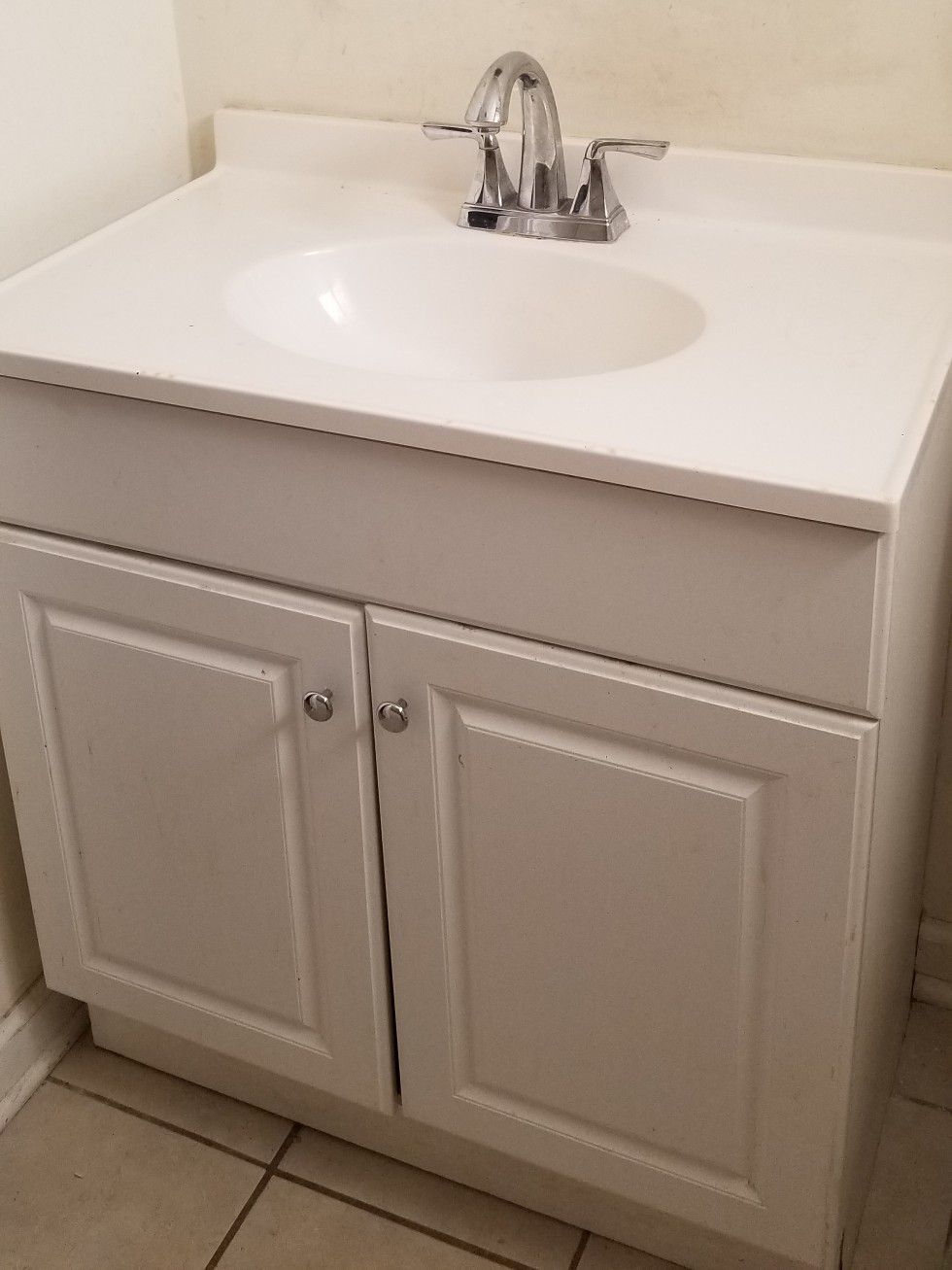 Bathroom Vanity Cabinet and Sink 30in