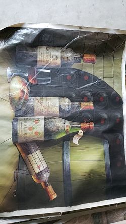 Temecula winery oil painting 3x4ft