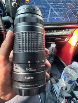 Canon lens 75-300mm