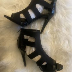 Calvin Klein Neoprene Heel Sandal
