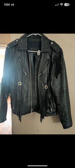 Leather jacket
