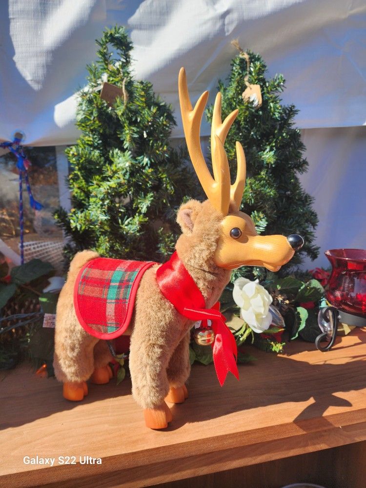 Vintage Rare Robert Raikes Original Reindeer