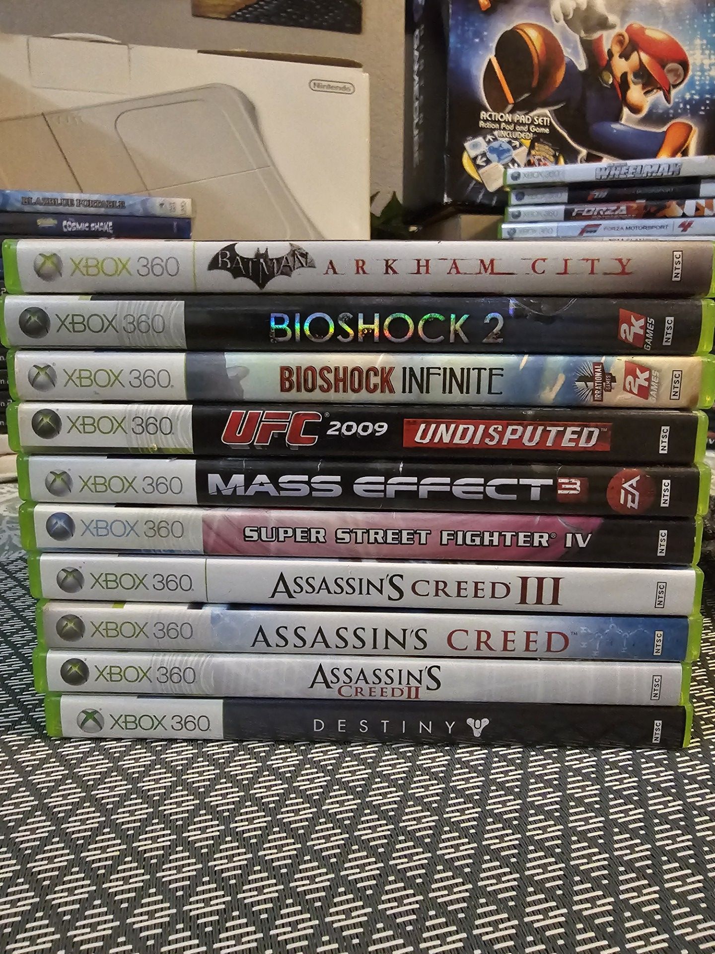 Microsoft Xbox 360 Video Game Lot Bundle