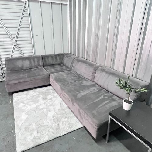 ποΈ West Elm 112" Tillary Modular Sectional in Gray π Delivery Available