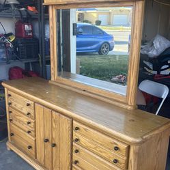 Oak Dresser 