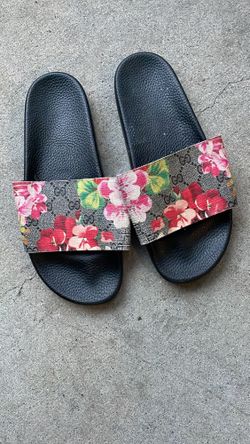 Gucci Flower Slides 