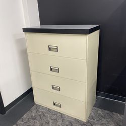 Lateral Filing Cabinet 36” X 18” X 48” Tall- Used 