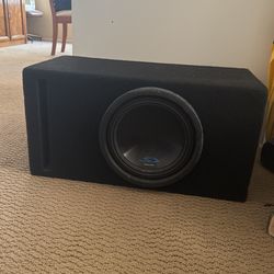 Alpine S 10" Subwoofer W/ Box