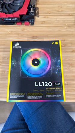 LL120 RGB 120mm Dual Light Loop RGB LED PWM Fan