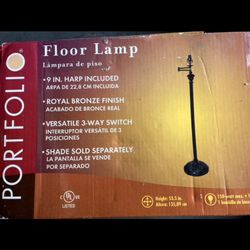 Floor Lamp (Lowe’s) NEW IN BOX