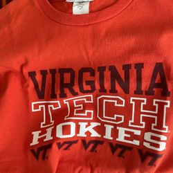 Virginia Tech Youth Tee Mixed Sizes. New ! 