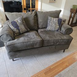 Sofa Loveseat Olive Green