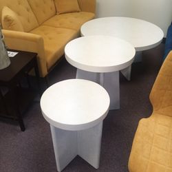 3 Piece Coffee And Side Table Set