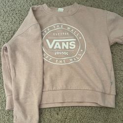 Light Pink VANS Crew neck 