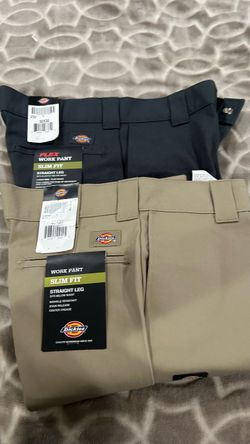 Dickies Slim Fit Straight Leg Work Pants 30x30 – 2 Pack