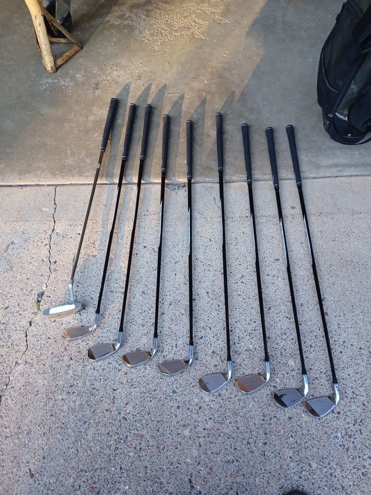 Golf Clubs with Bag