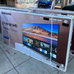 70” Samsung Crystal TU7000 4K Smart Tv