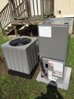 2 ton Rheem heating and cooling system