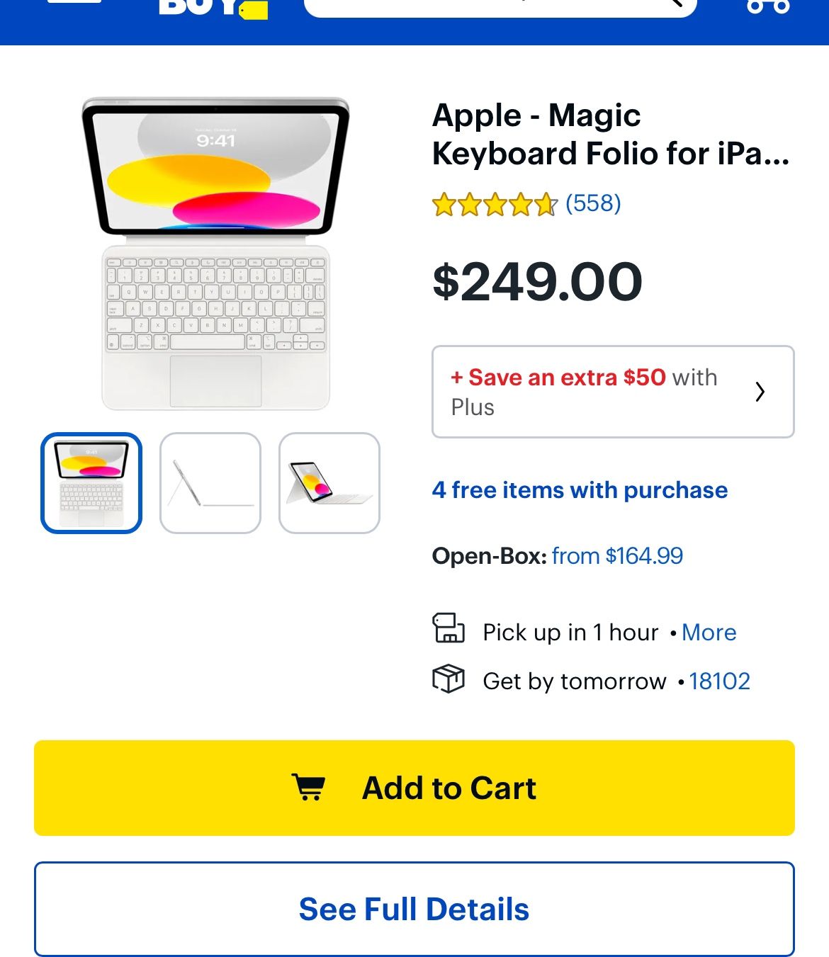 Apple Magic Keyboard Folio