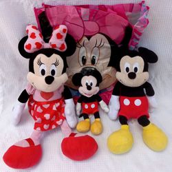 Mickey And Minnie Plush