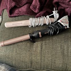 Beachwaver Curling Iron And straightener 