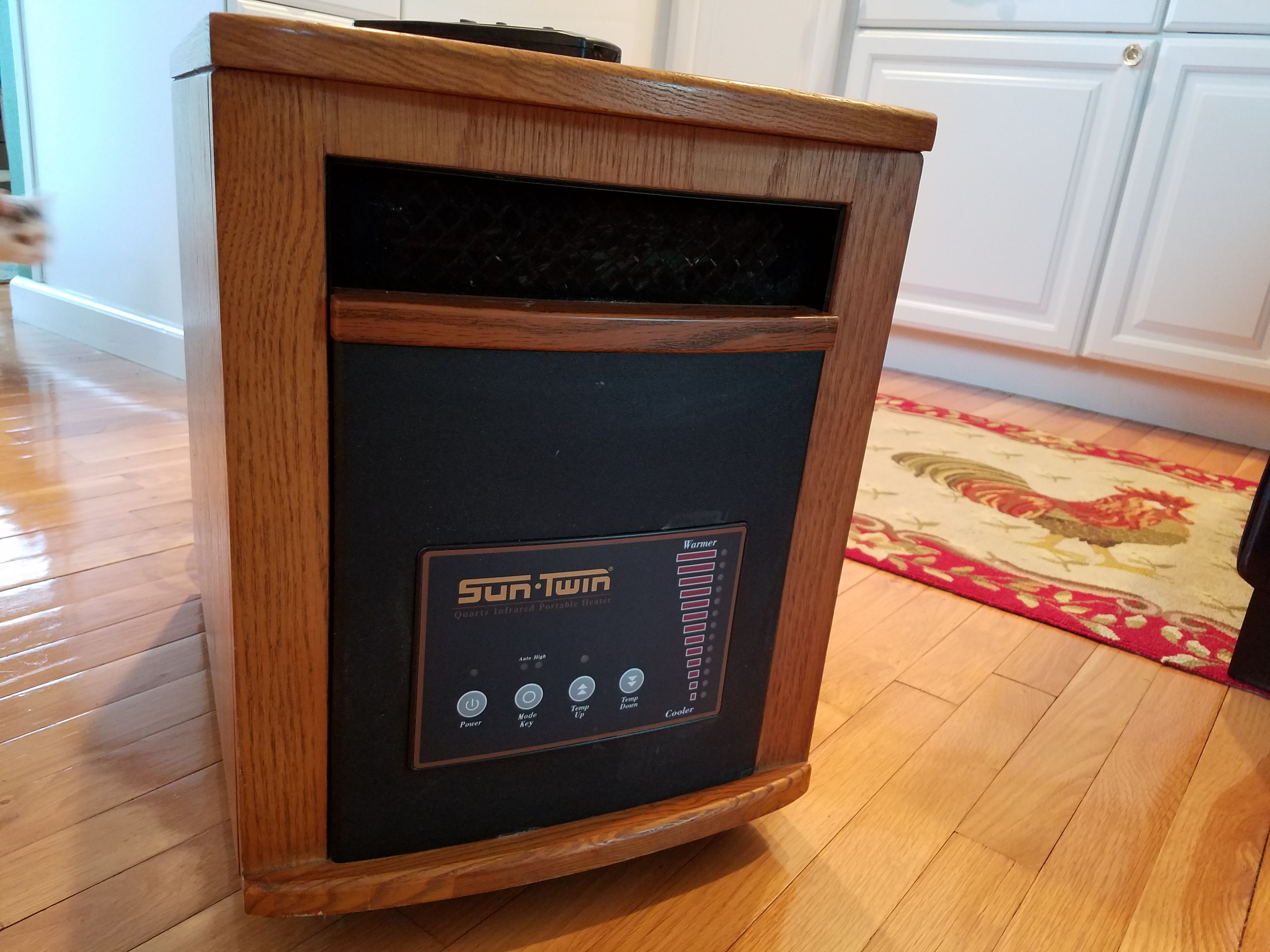Eden Pure SUN TWIN Gen3 infrared portable quartz space heater