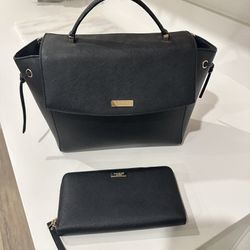 Kate Spade Bag With Matching Wallet 