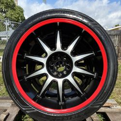 🔴RINES MKW RACING 22s-5x114-5 Pernos-UNIVERSALES–265/ 40 R22🔺