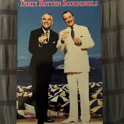 Orion Home Video Dirty Rotten Scoundrels VHS Steve Martin Michael Caine Comedy