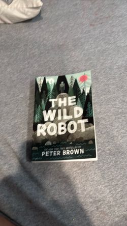The wild robot book with bookmark