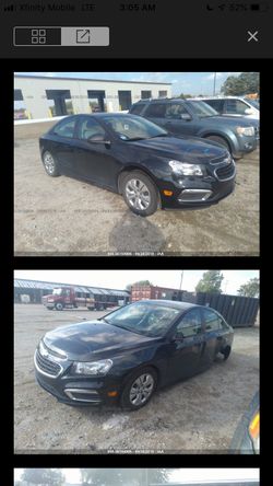 Two thousand sixteen - 20*16 Chevy Cruz