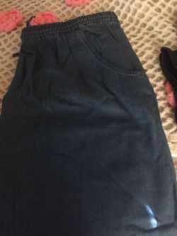 Women's size 2X plus size brand new blue jeans