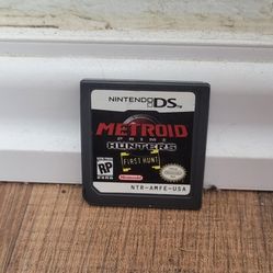 Nintendo Ds Metro Prime Hunters First Hunt Game 