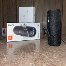 AirPods And Jbl Flip 7
