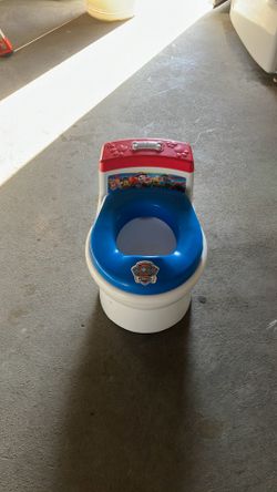 Paw patrol training toilet