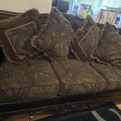 Brown Couches 