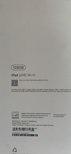 Apple IPad A16 Blue