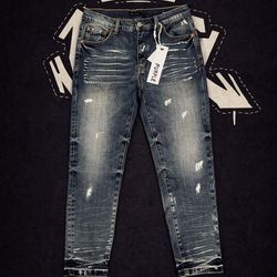 Amiri & Purple Jeans
