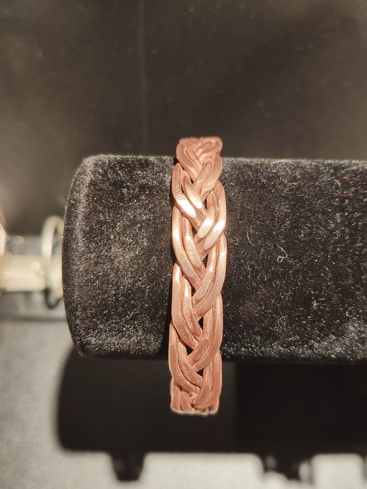 Copper bracelets  From $20.00-$75.00.