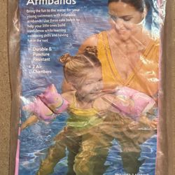 Bluescape Pink Swim Armbands